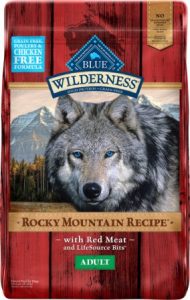 Blue Buffalo Wilderness Rocky Mountain Recipe with Red Meat Adult Grain-Free Dry Dog Food 