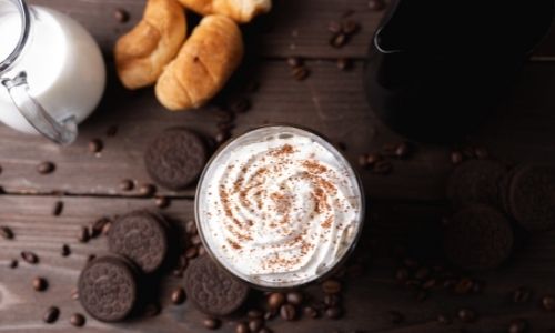 How many calories are in a puppuccino at Starbucks?